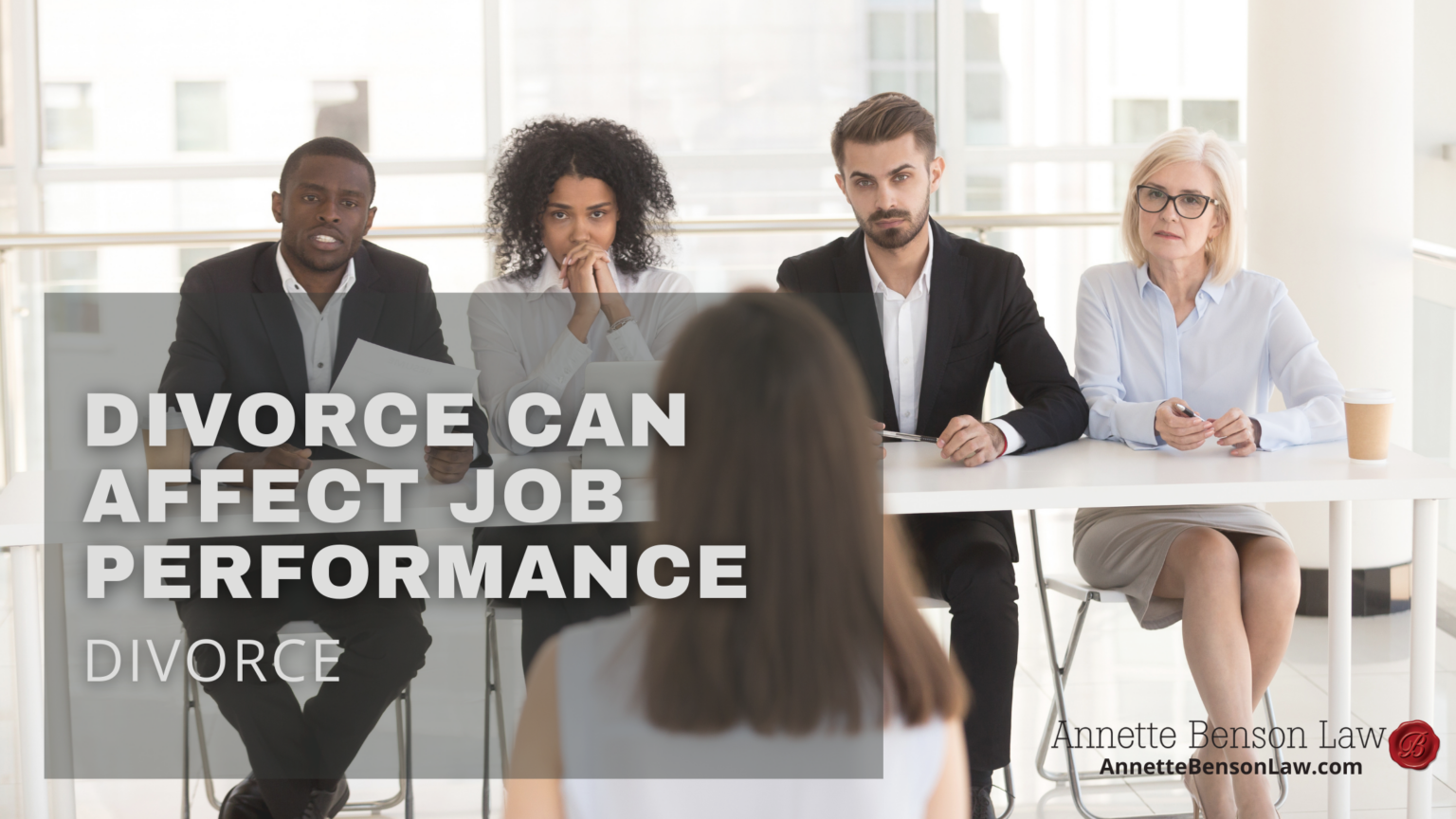 Divorce can affect job performance